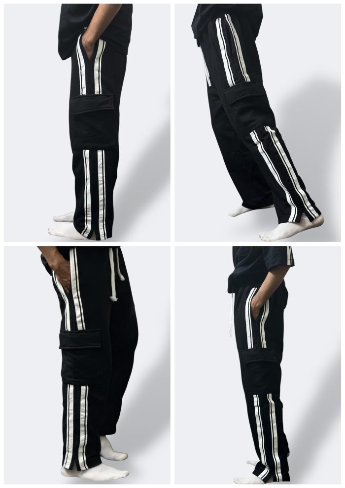 5 pocket Low Cut Baggy Pants - Image 4